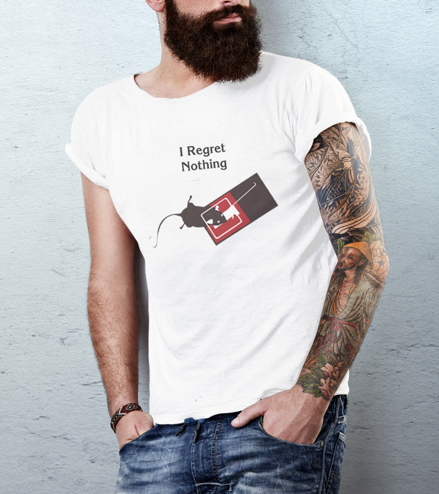 I Regret Nothing Rat On Mouse Trap T-Shirt