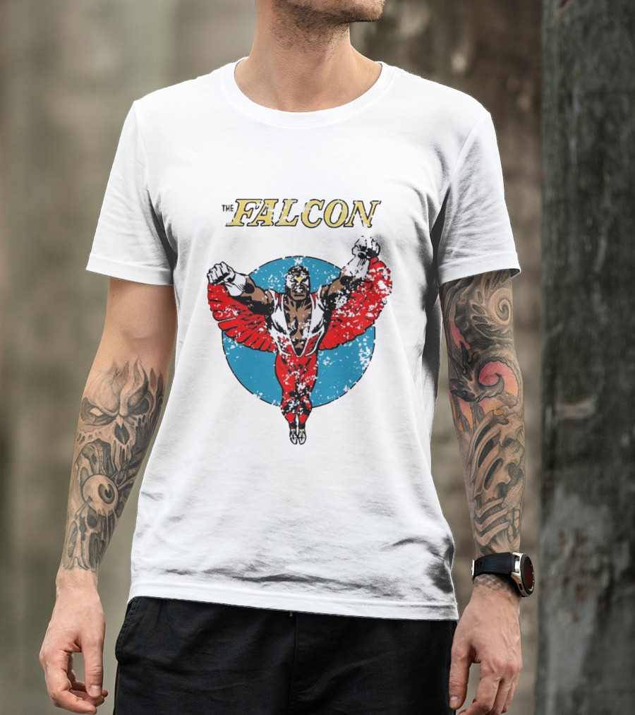 The Falcon Flying Marvel Comics T-Shirt