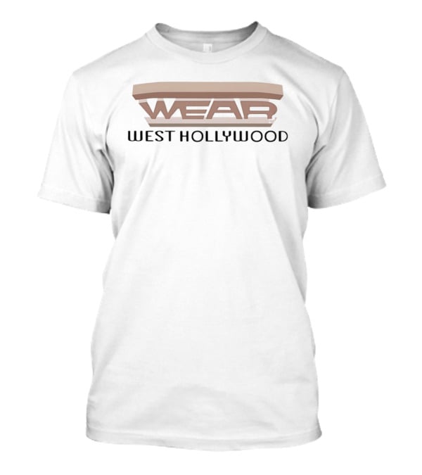 Wear West Hollywood Trendy Fashion T-Shirt