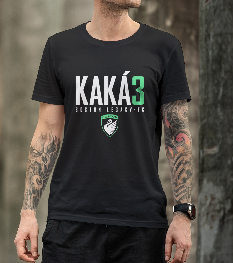 Kaká 3 Boston Legacy FC Soccer Team Swan T-Shirt