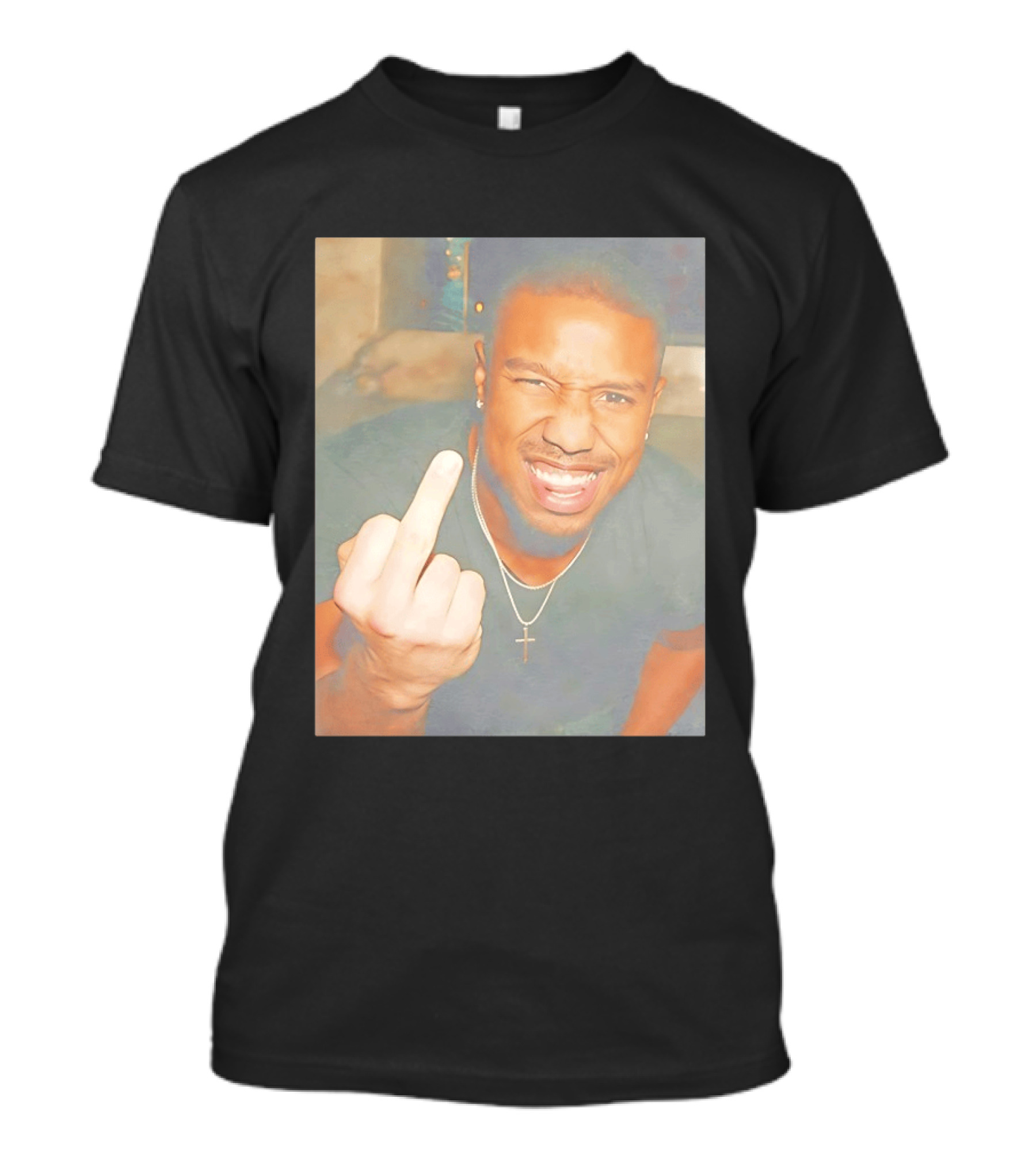 Michael B Jordan Sinners Oscar Middle Finger T-Shirt