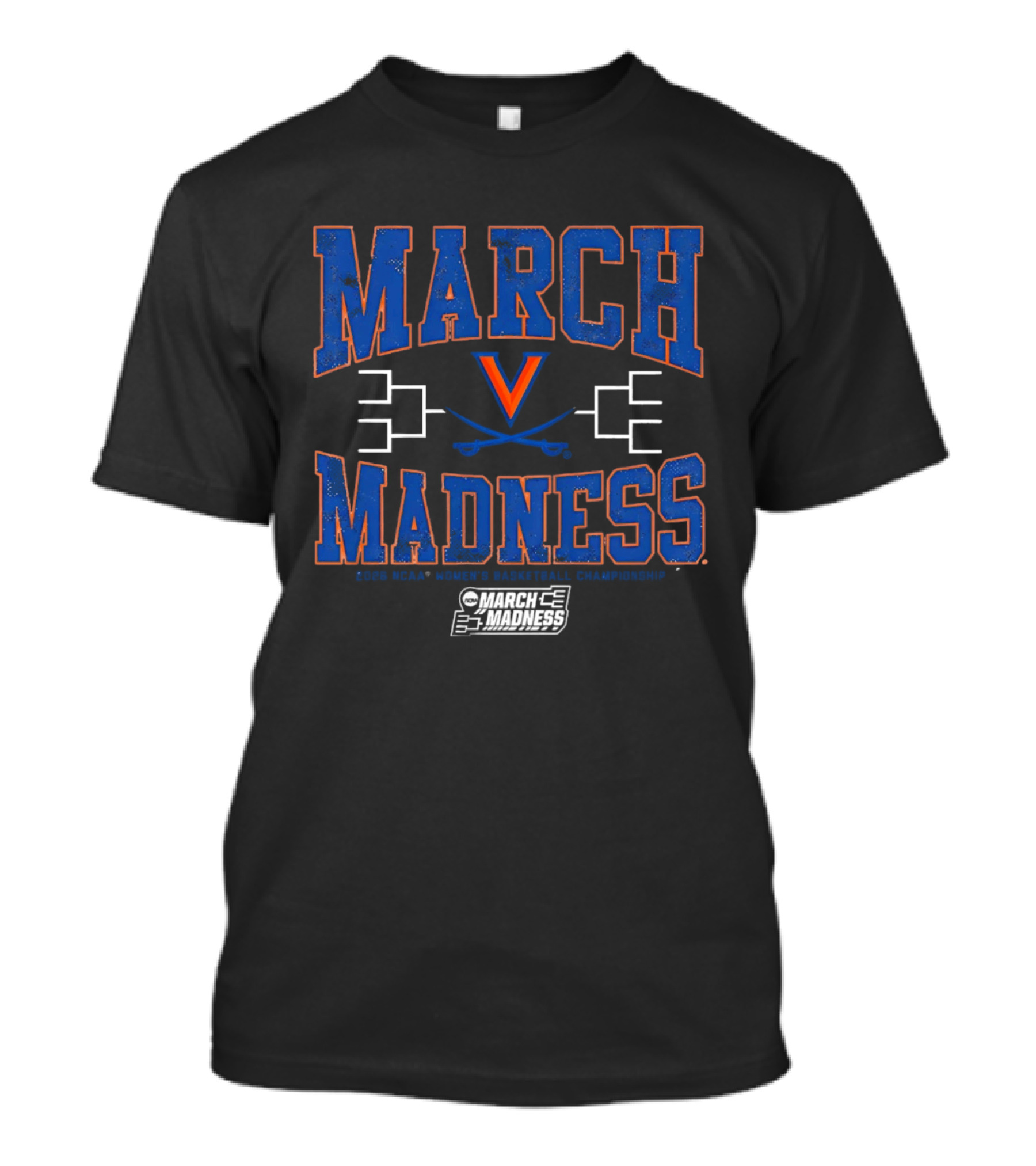 Virginia Cavaliers March Madness 2026 NCAA Women's Basketball Championship T-Shirt