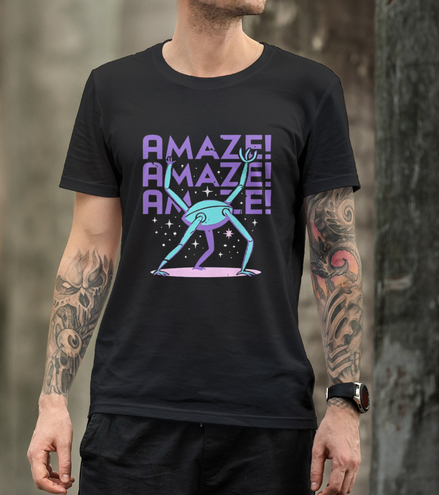 Project Hail Mary Amaze Alien Creature Repeated T-Shirt
