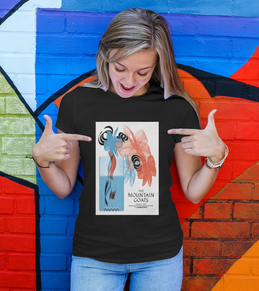 The Mountain Goats Carnegie Hall NYC Dec 11 2026 Stern Auditorium Perelman Stage T-Shirt