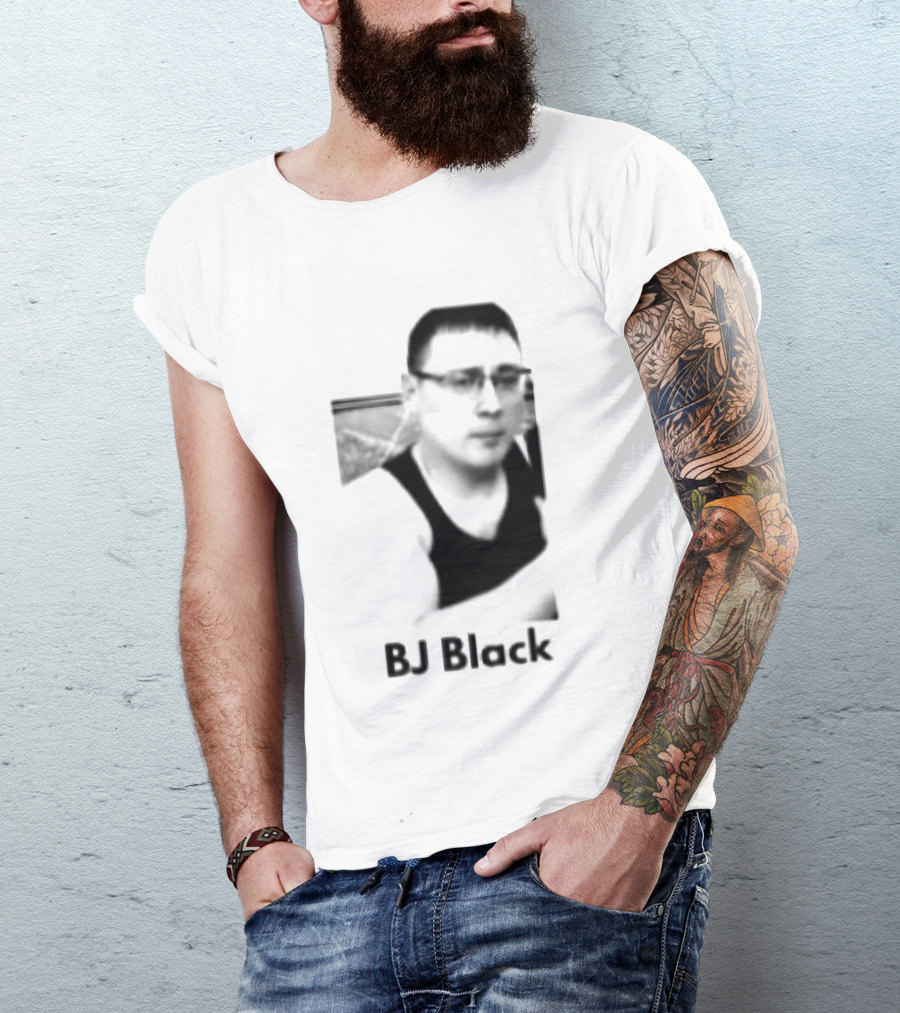 BJ Black Monochrome Sunglasses T-Shirt