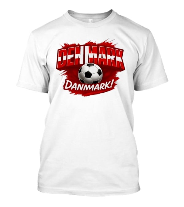 Denmark Danmark Soccer FIFA World Cup 2026 Football Team T-Shirt
