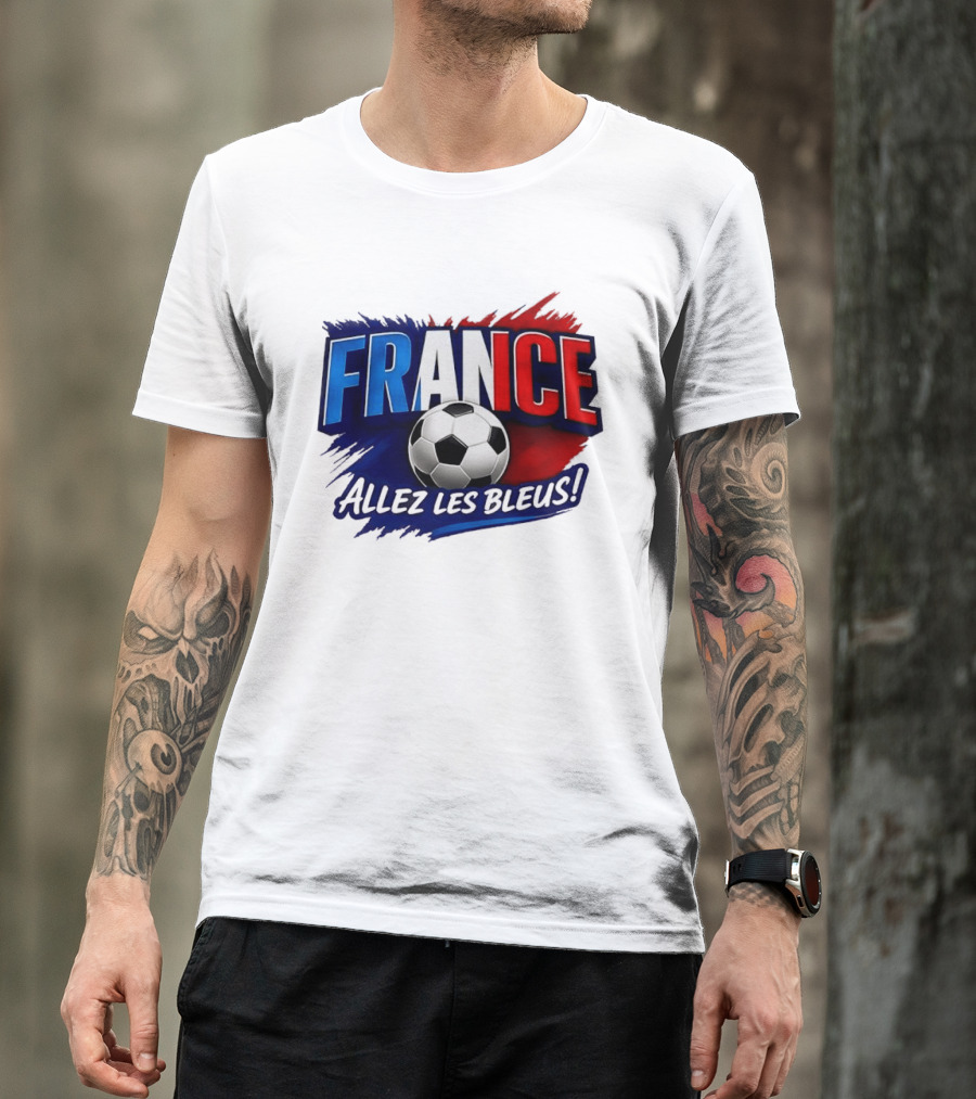 France Allez Les Bleus Soccer FIFA World Cup 2026 T-Shirt