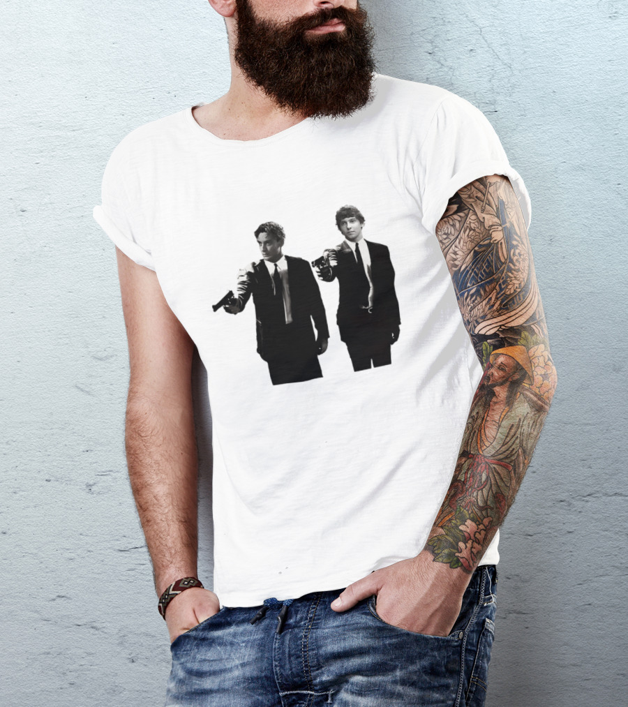 George Russell Kimi Antonelli Pulp Fiction Racing Showdown T-Shirt