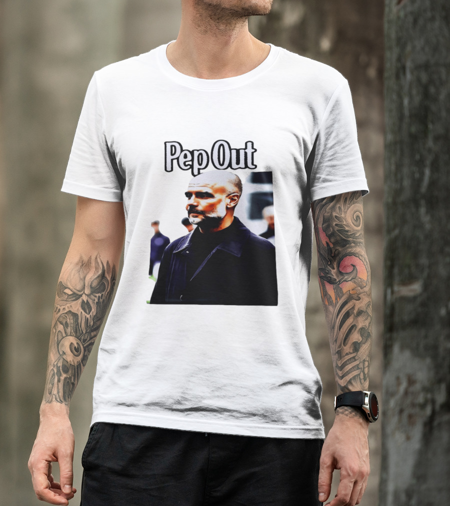 Pep Out Football Manager Critique T-Shirt