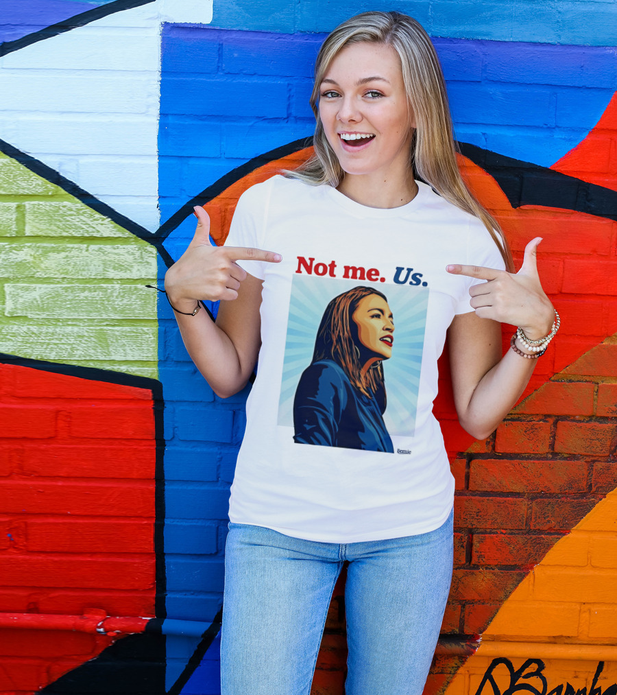 Alexandria Ocasio Cortez Not Me Us 2020 T-Shirt