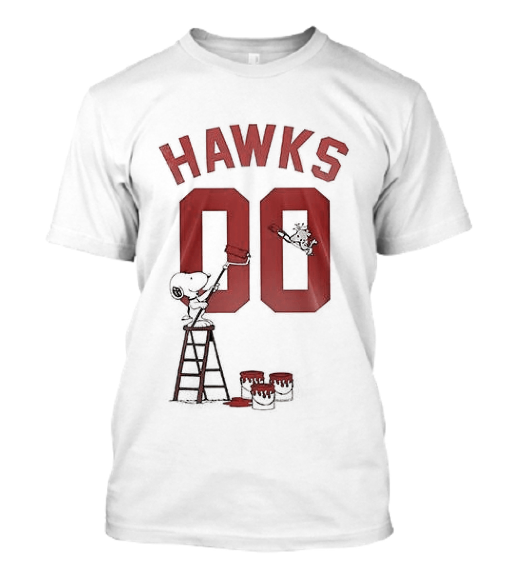 Atlanta Hawks Snoopy 00 Shut Up And Dribble T-Shirt