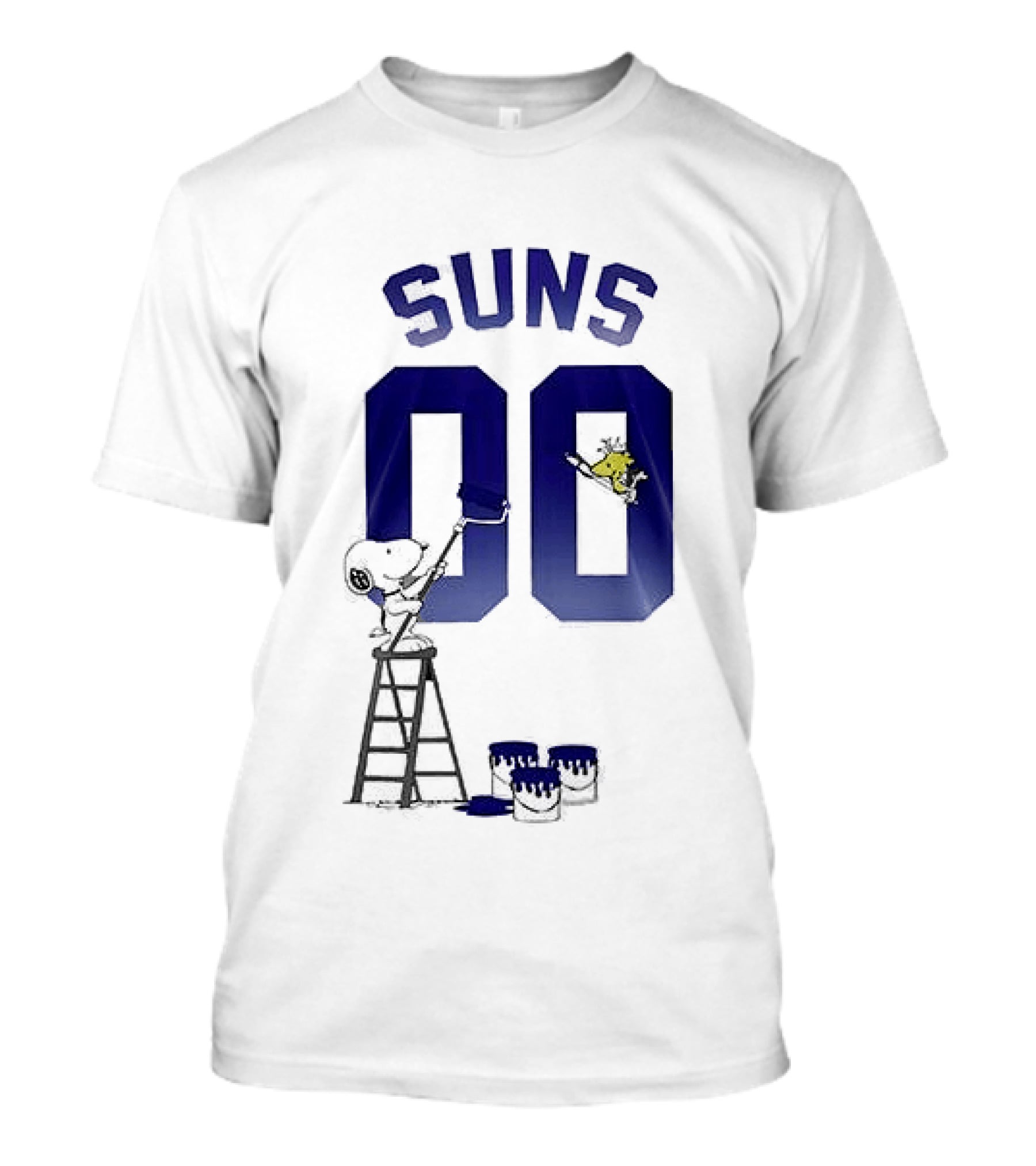 Phoenix Suns Snoopy Basketball 00 Collaboration T-Shirt