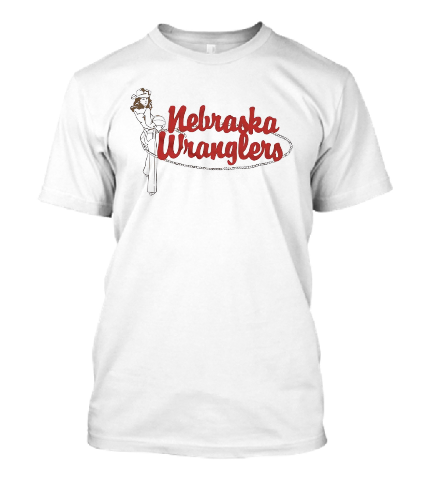 Nebraska Wranglers Women's Professional Basketball League T-Shirt
