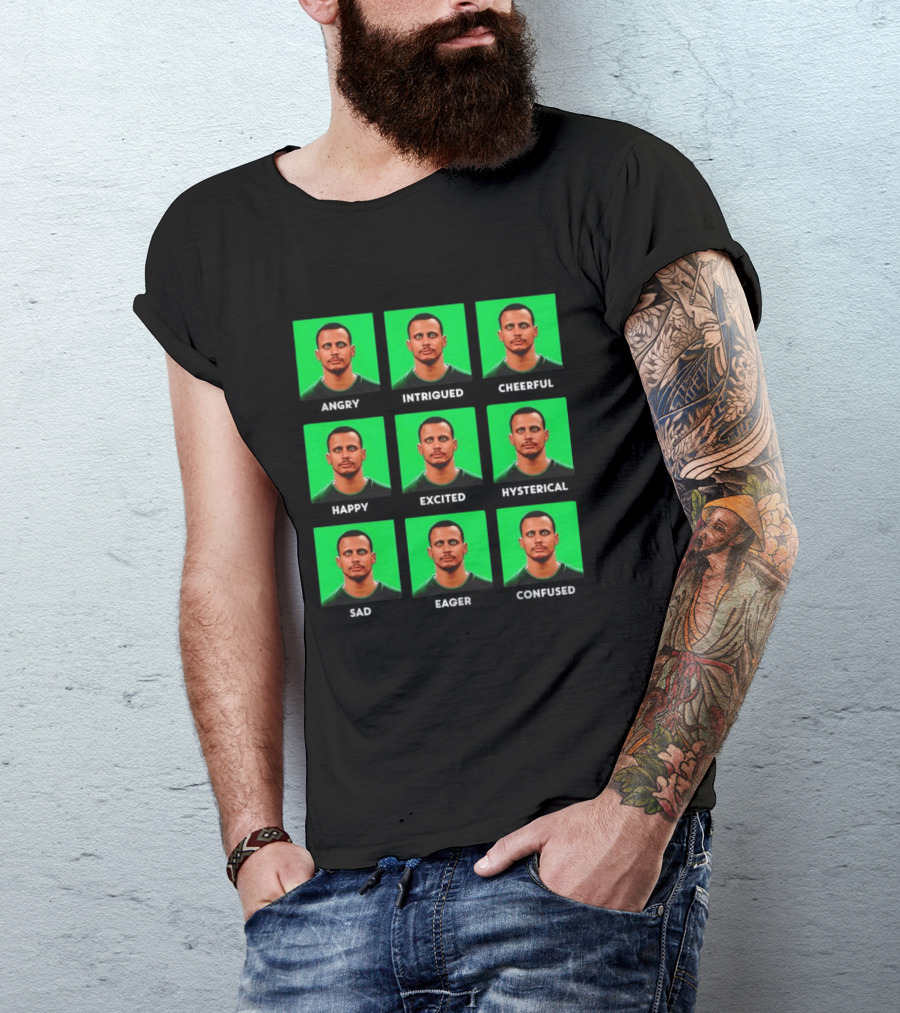 Faces Of Mazzulla Different Expressions T-Shirt