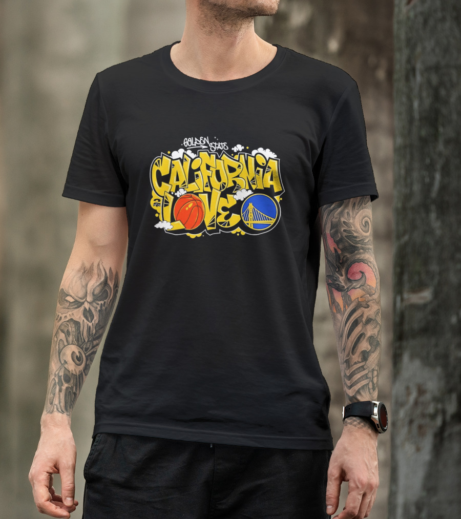 Golden State California Love Warriors Basketball T-Shirt