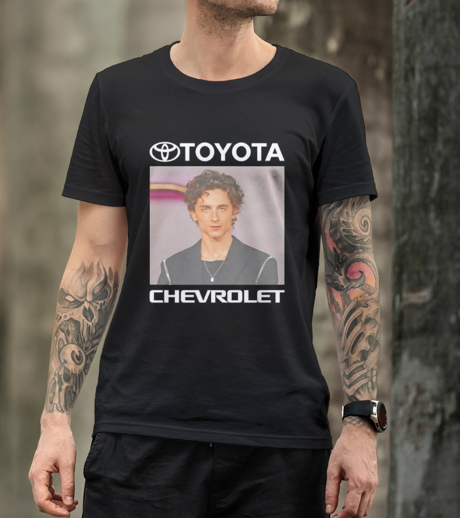 Timothée Chalamet Toyota Chevrolet Collaboration T-Shirt