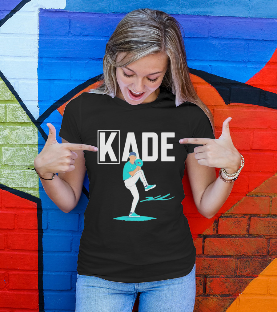 Kade Anderson Seattle Mariners MLB Pitcher K T-Shirt