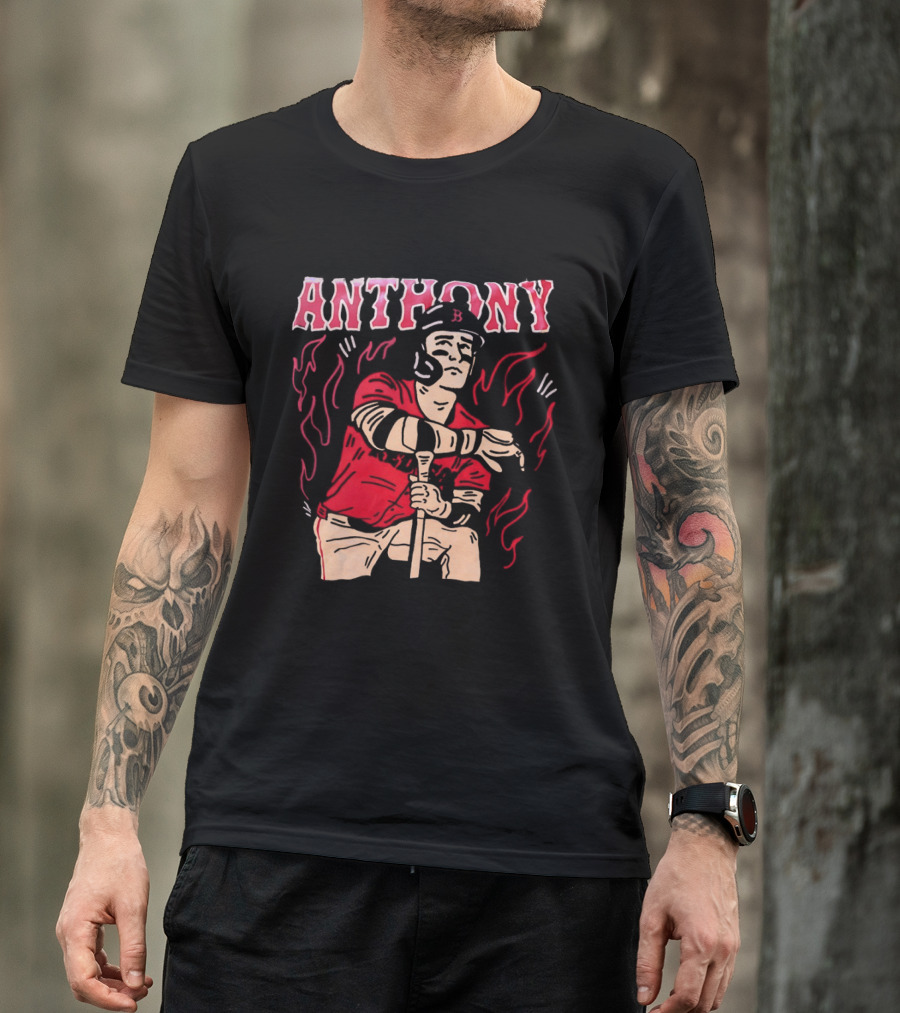 Anthony Red Sox Baseball Roman Anthony T-Shirt