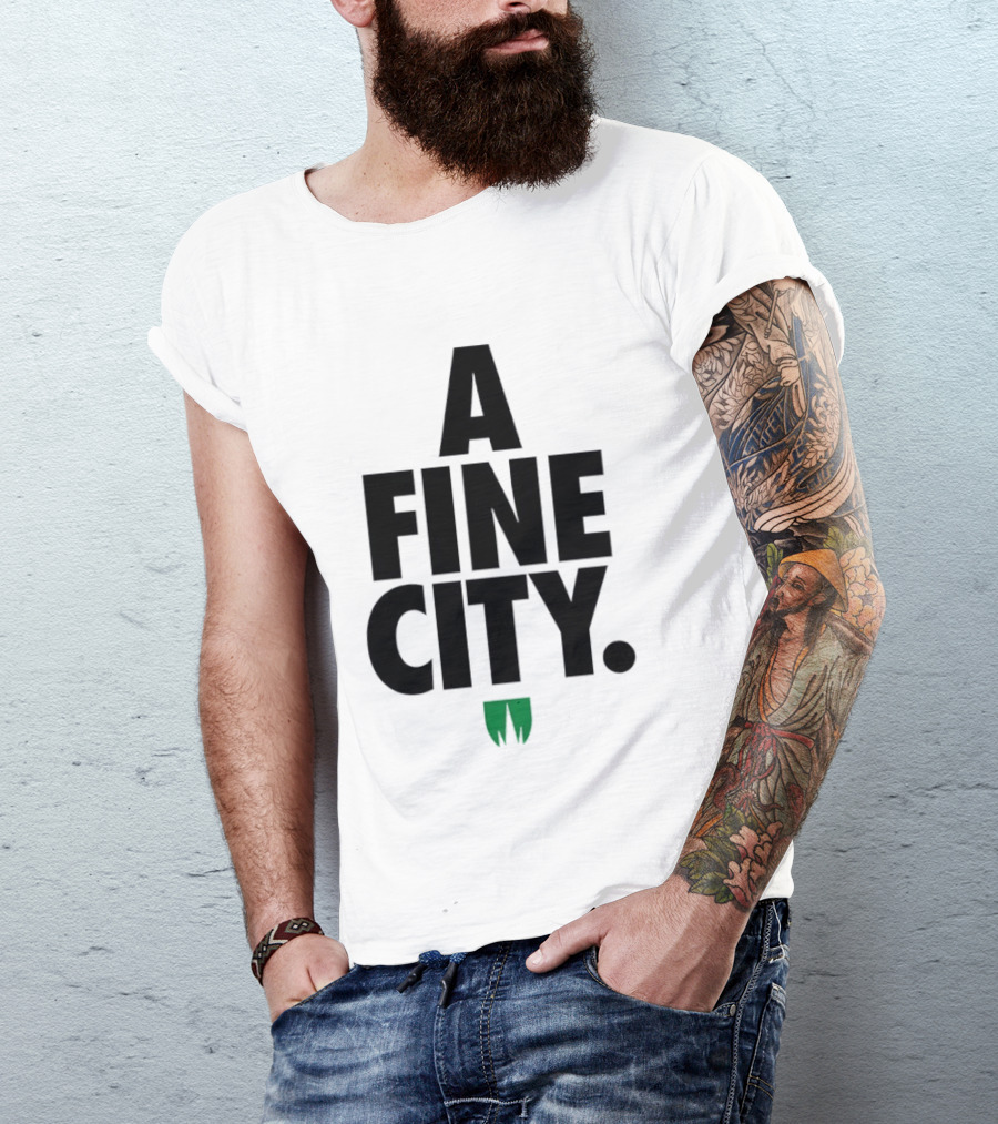 A Fine City Norwich Iconic Norwich Cathedral Spire T-Shirt