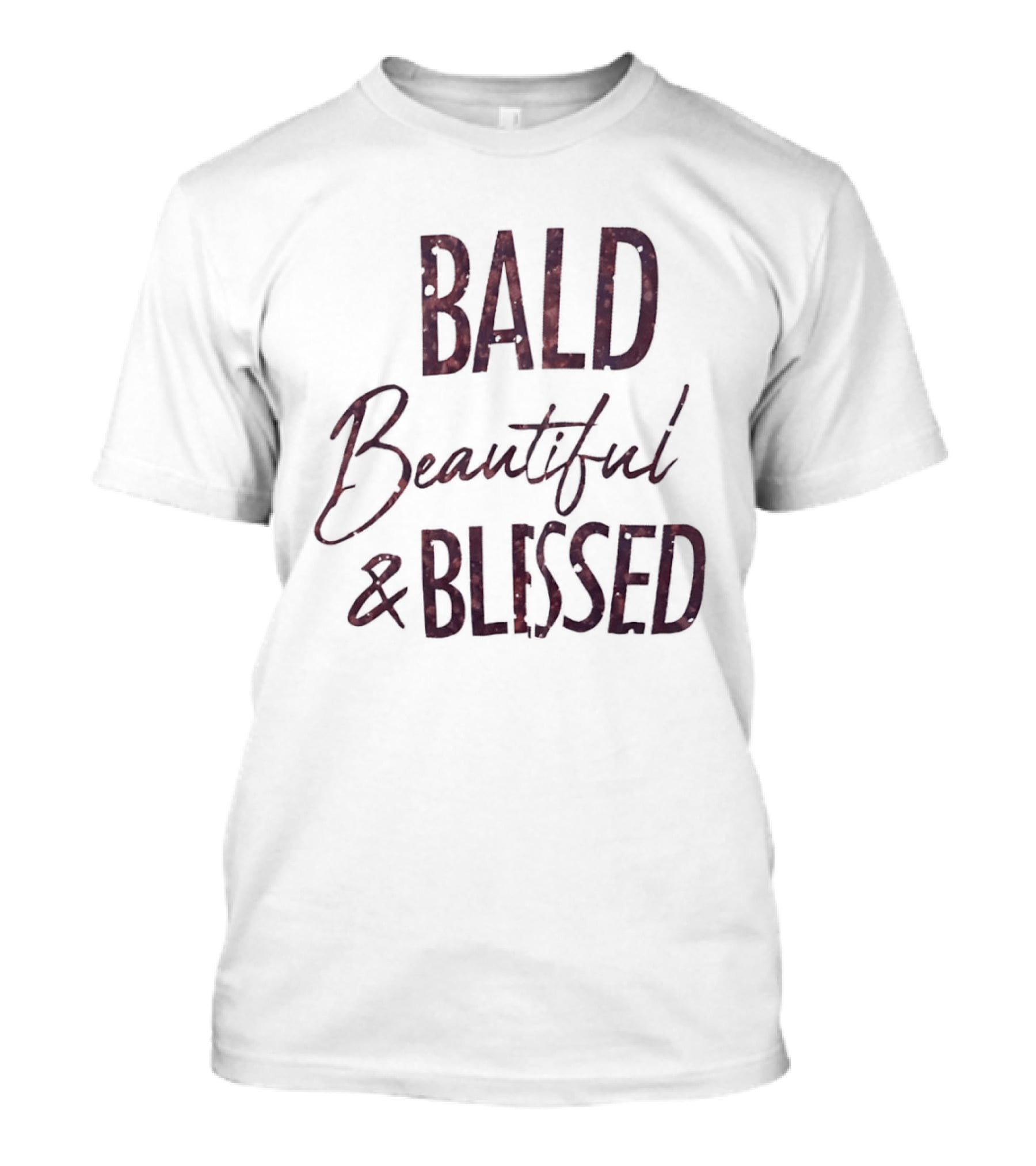 Bald Beautiful & Blessed Empowerment T-Shirt
