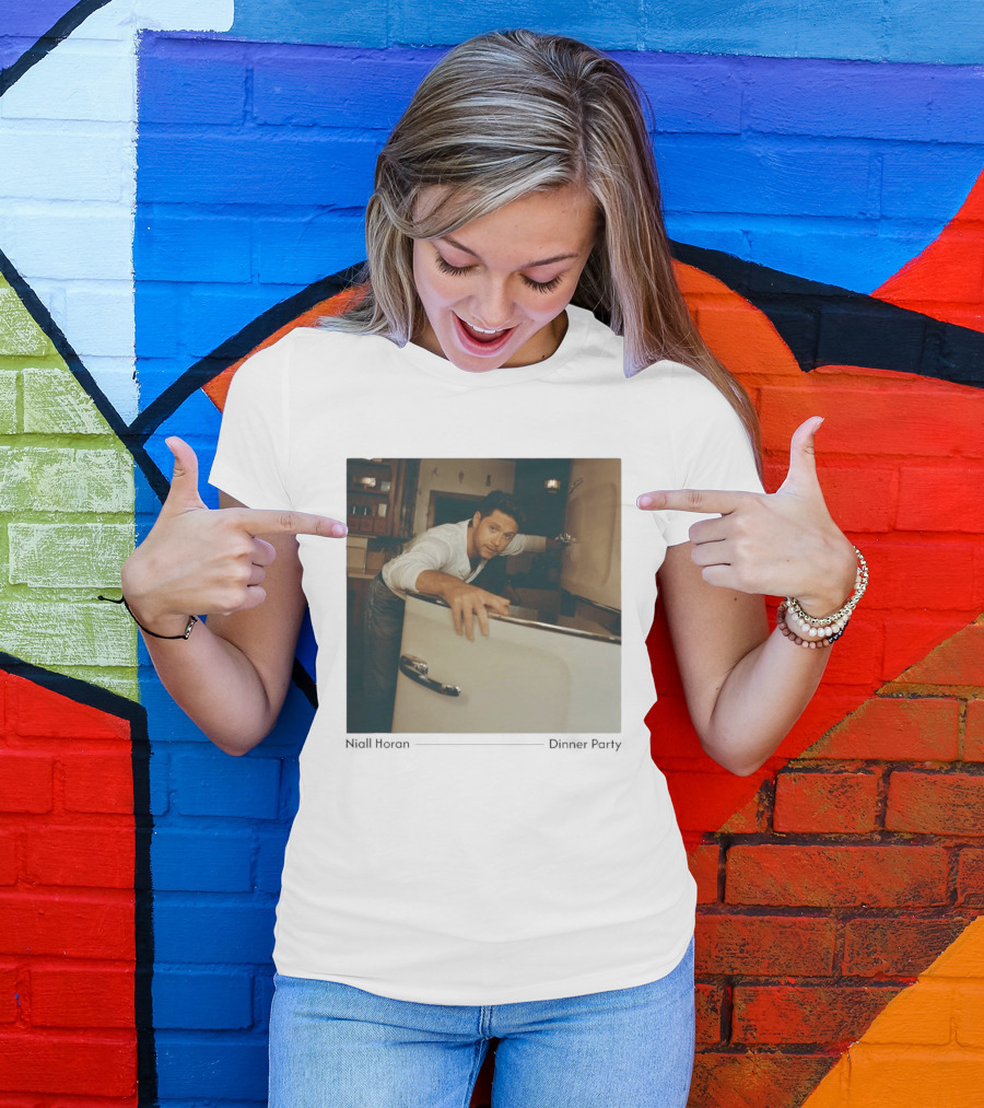 Niall Horan Dinner Party Album Cover Cooking Scene T-Shirt