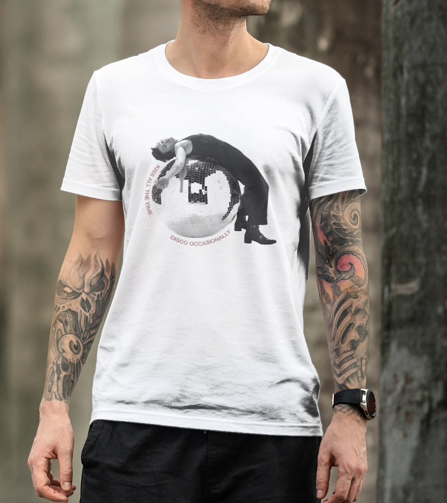 All The Time Disco Ball Harry Kiss Disco Occasionally T-Shirt