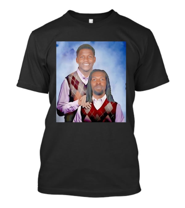 Anthony Edwards Naz Reid Step Brothers Minnesota Timberwolves T-Shirt