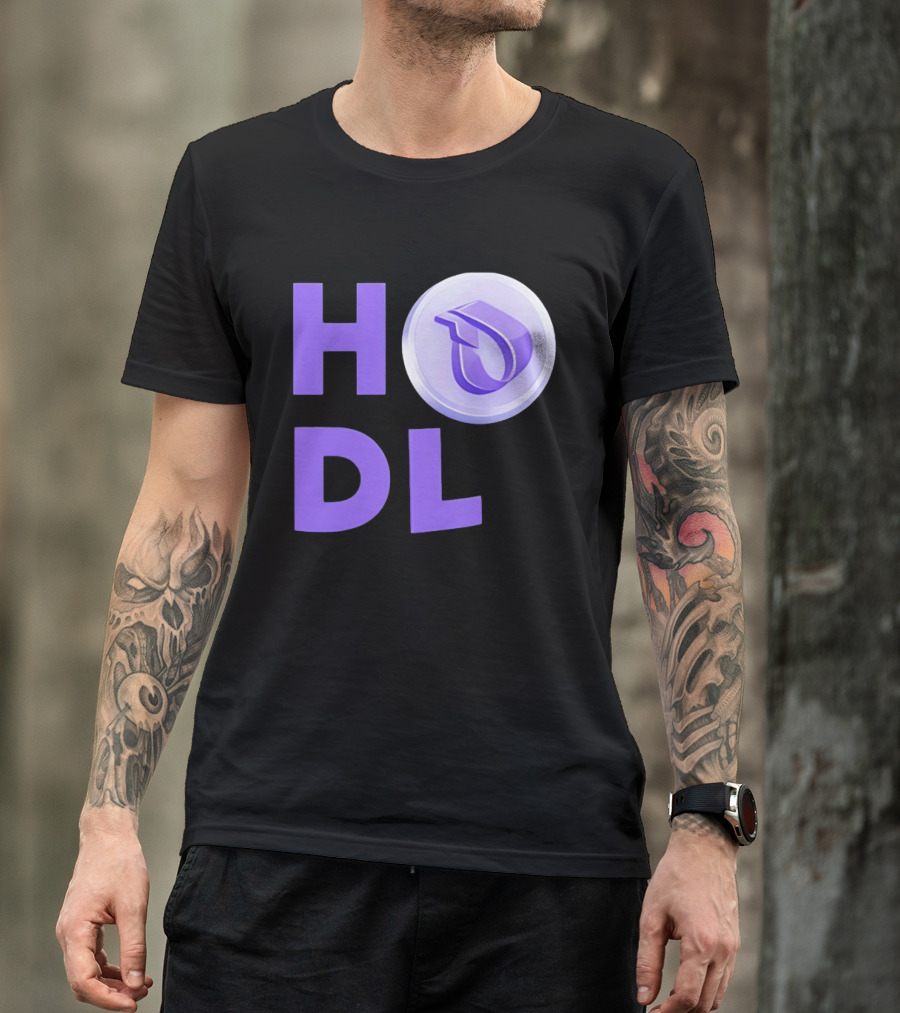 HODL Crypto Purple T-Shirt