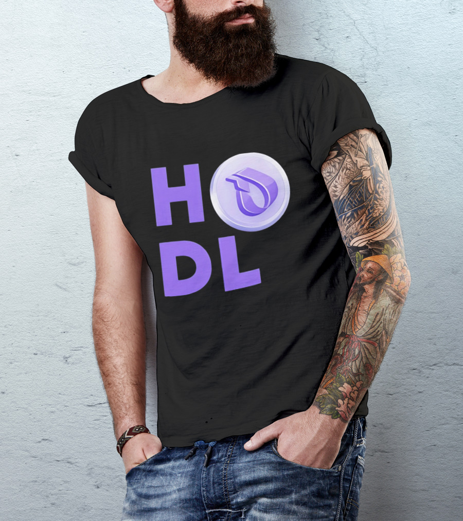 HODL Crypto Purple T-Shirt