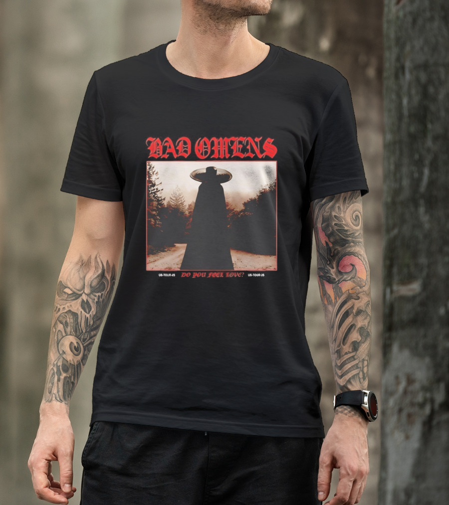 Bad Omens Do You Feel Like You're Falling In Love Tour T-Shirt