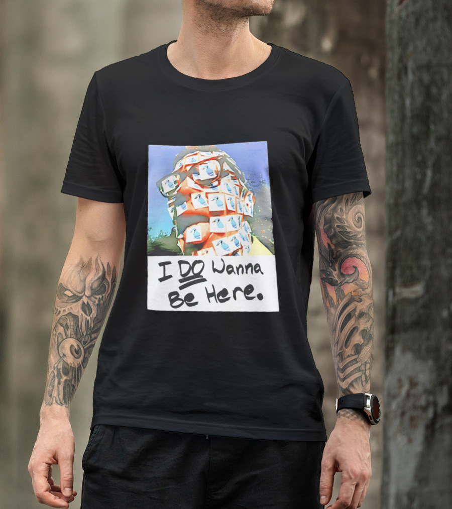 Switchfoot I Do Wanna Be Here Post It Note Collage T-Shirt