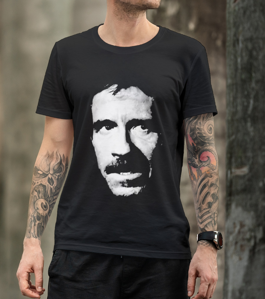 Chuck Norris Large Face T-Shirt