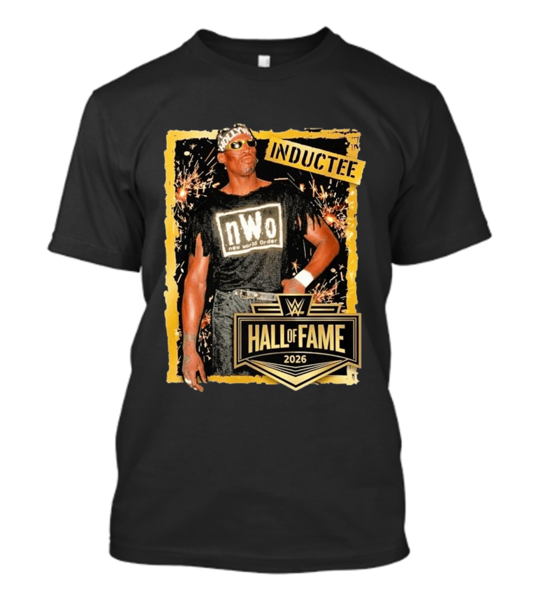 Dennis Rodman NWO WWE Hall Of Fame Inductee 2026 T-Shirt