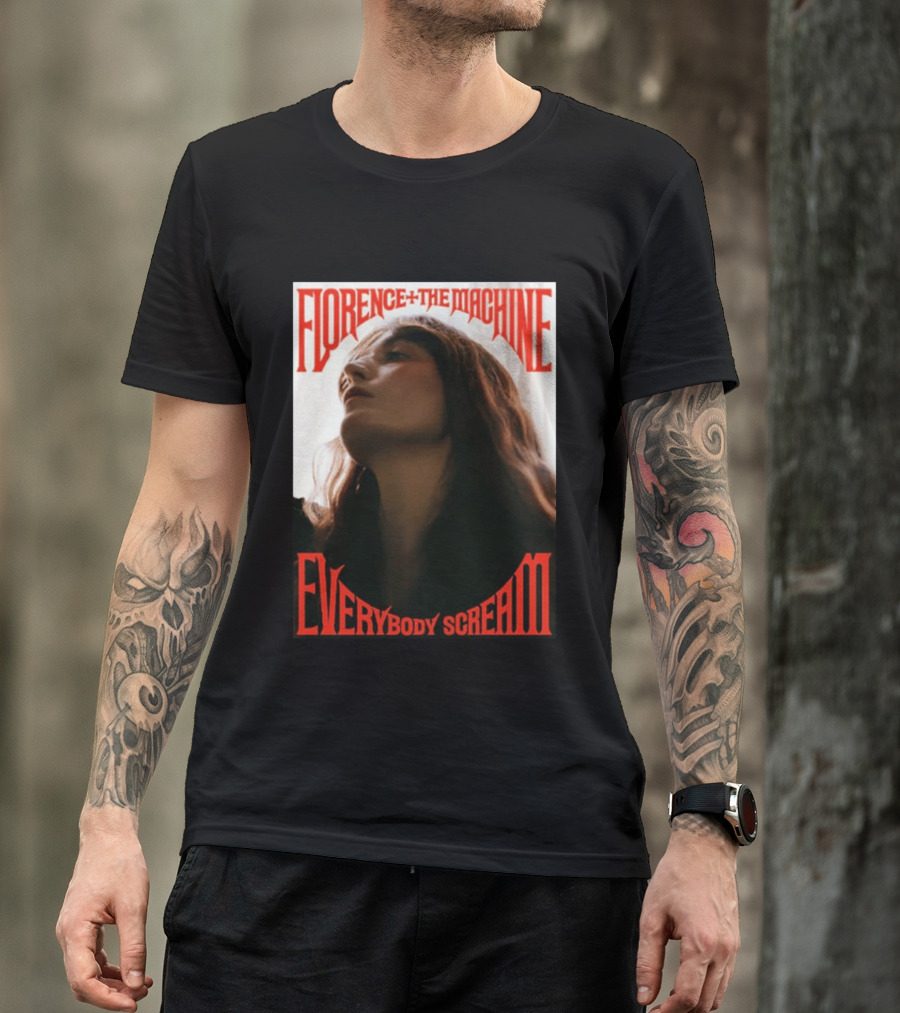 Florence + The Machine Everybody Scream SSE Arena Belfast 2026 T-Shirt