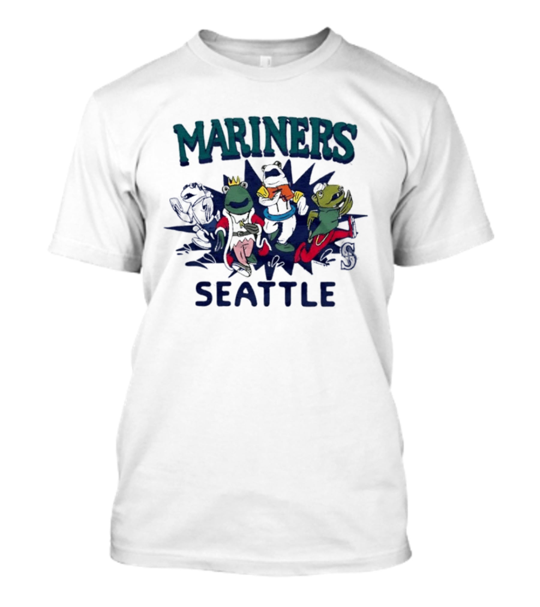 Mariners Seattle Frogs Racing Team T-Shirt