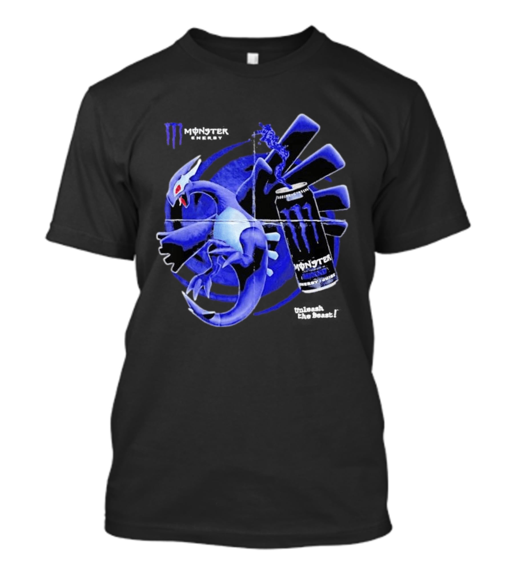 Shadow Lugia Meets Monster Energy Mixxd Burst Fusion T-Shirt