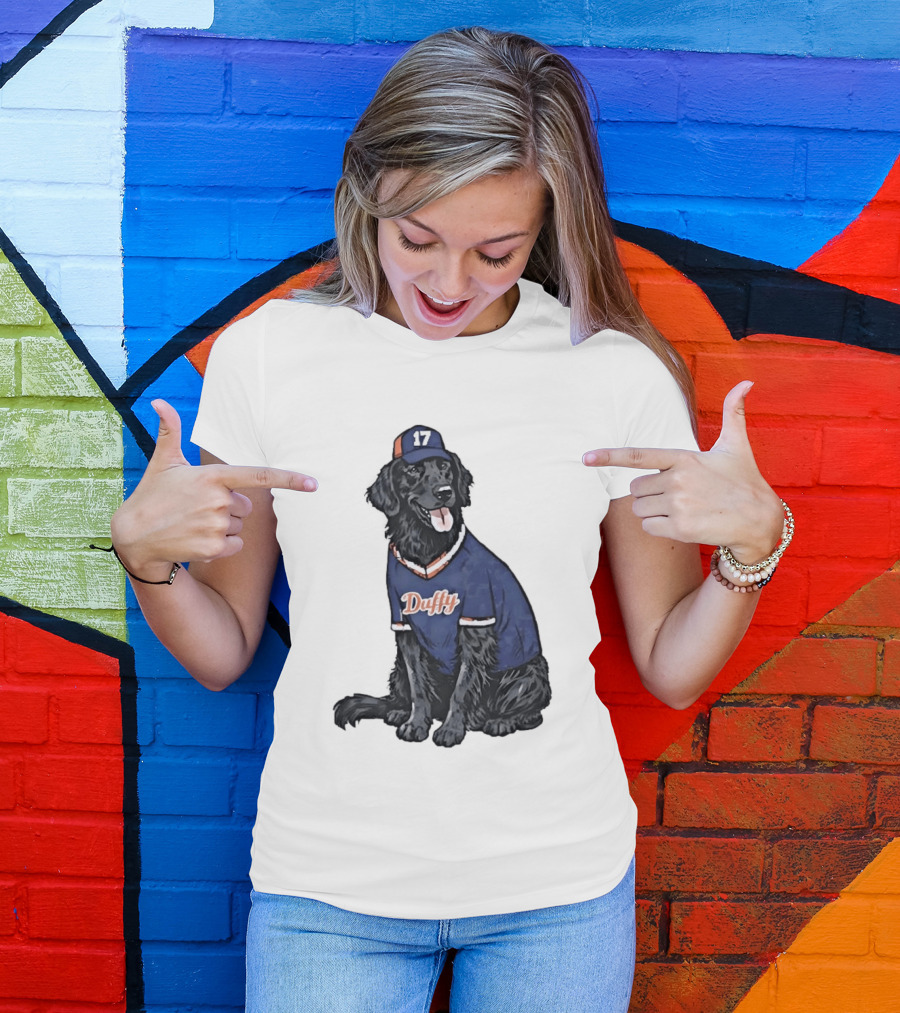 Keith Hernandez 17 New York Mets Duffy Jersey Dog T-Shirt