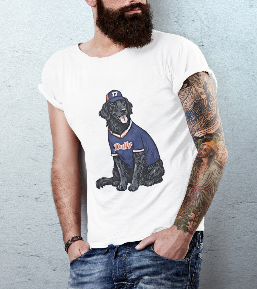 Keith Hernandez 17 New York Mets Duffy Jersey Dog T-Shirt