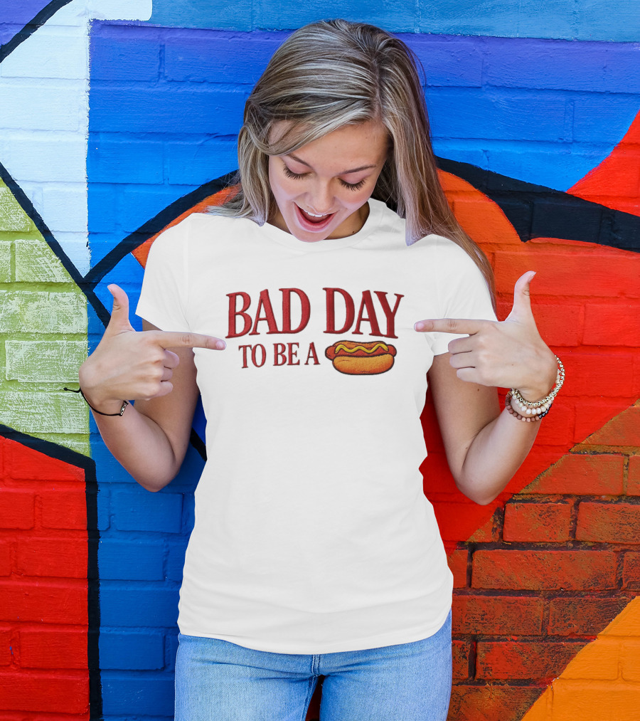 Bad Day To Be A Hot Dog Nationals T-Shirt