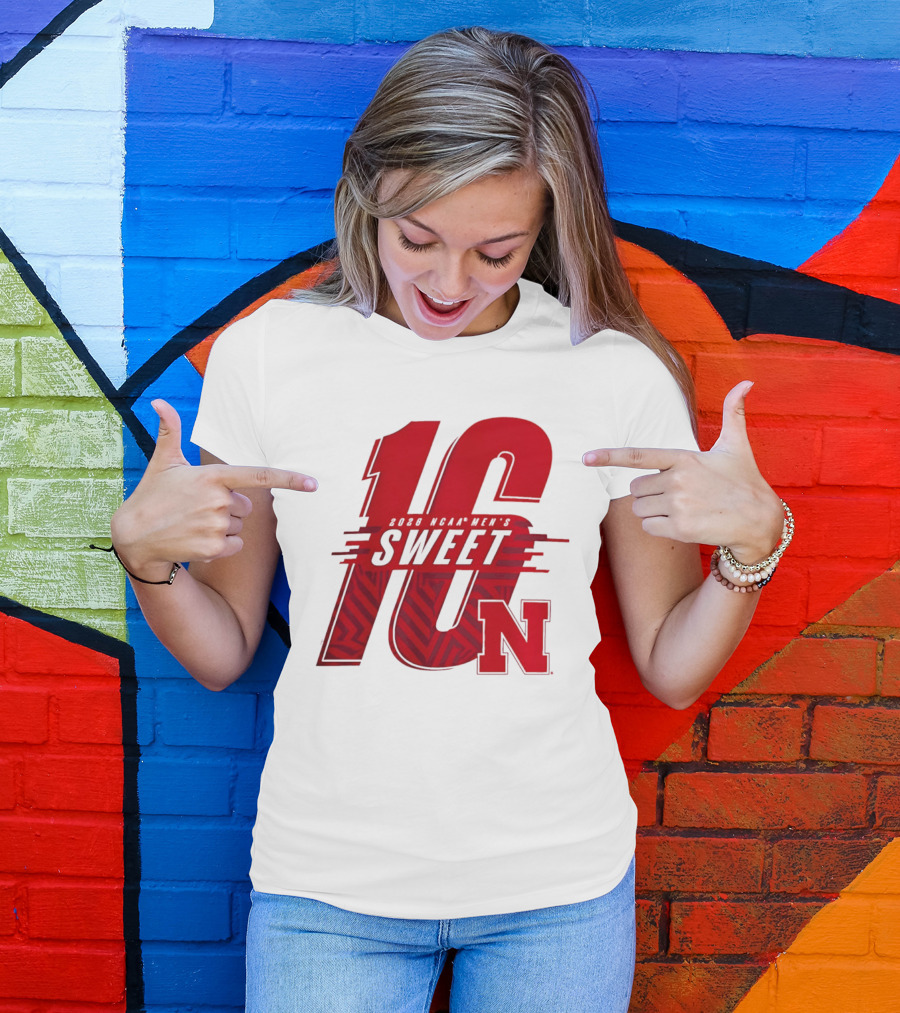 2026 NCAA Men's Sweet 16 Nebraska Huskers Basketball T-Shirt