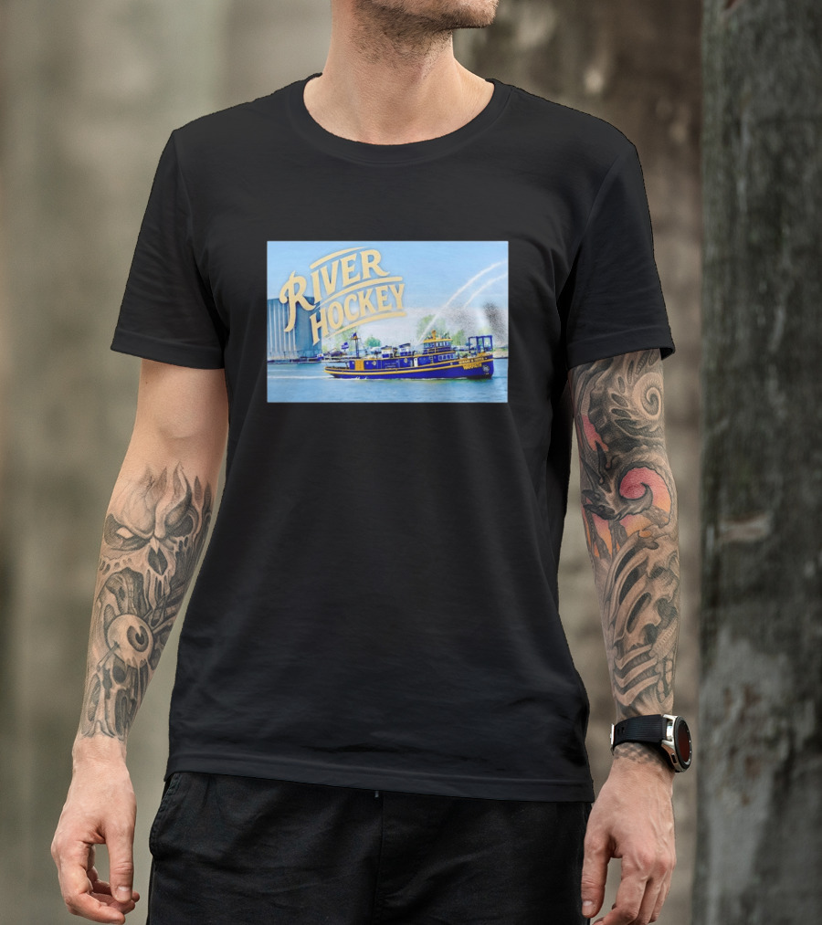 Buffalo Sabres Warpath Harbour Tugboat River Hockey T-Shirt