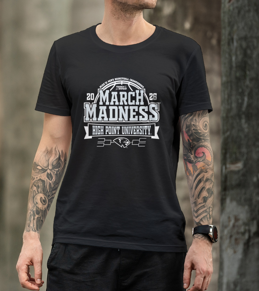 2026 March Madness High Point University NCAA Men's Basketball Championship T-Shirt