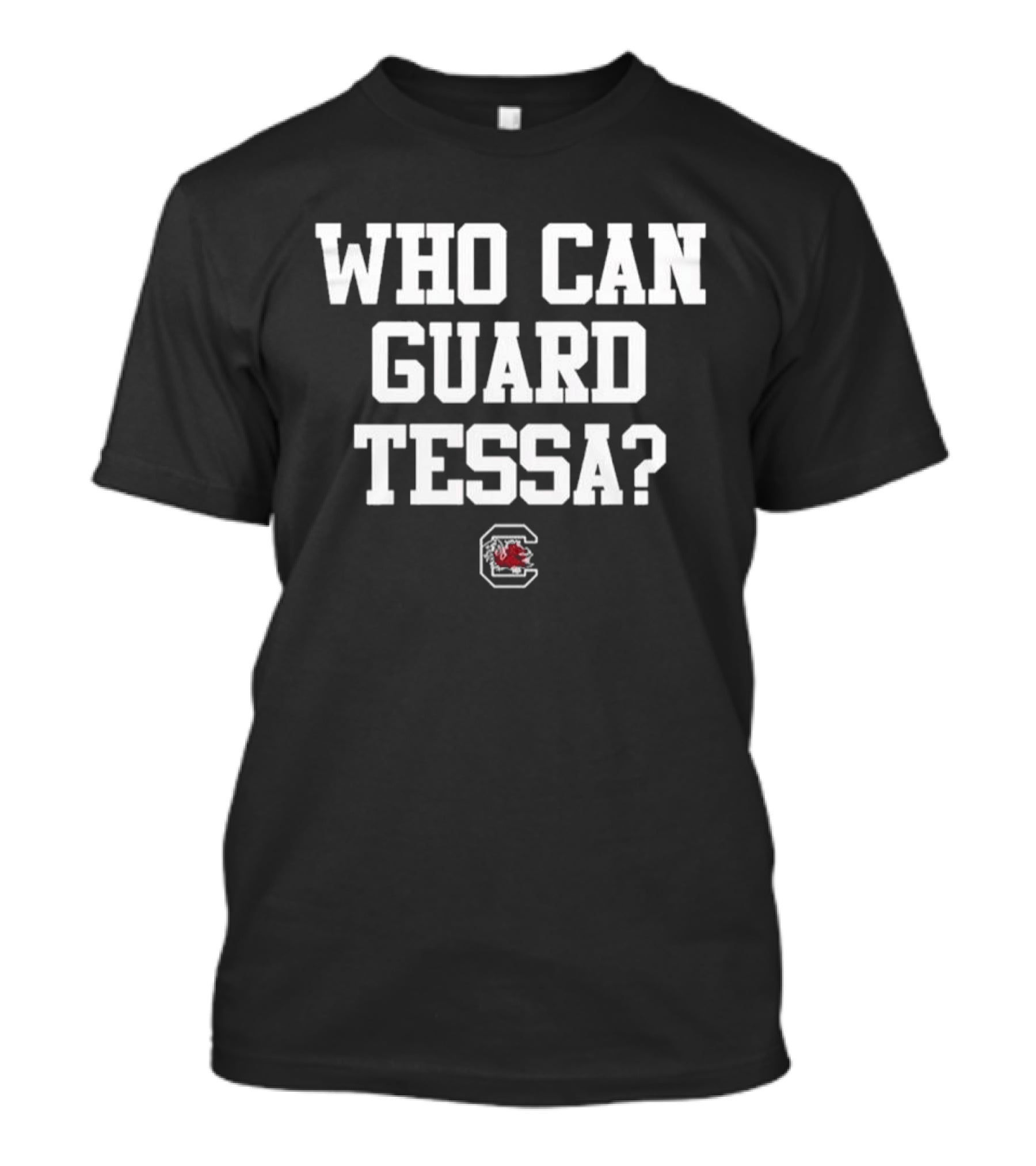 Who Can Guard Tessa South Carolina Women's Basketball 2026 T-Shirt