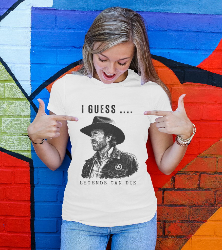 I Guess Legends Can Die Rugged Cowboy T-Shirt