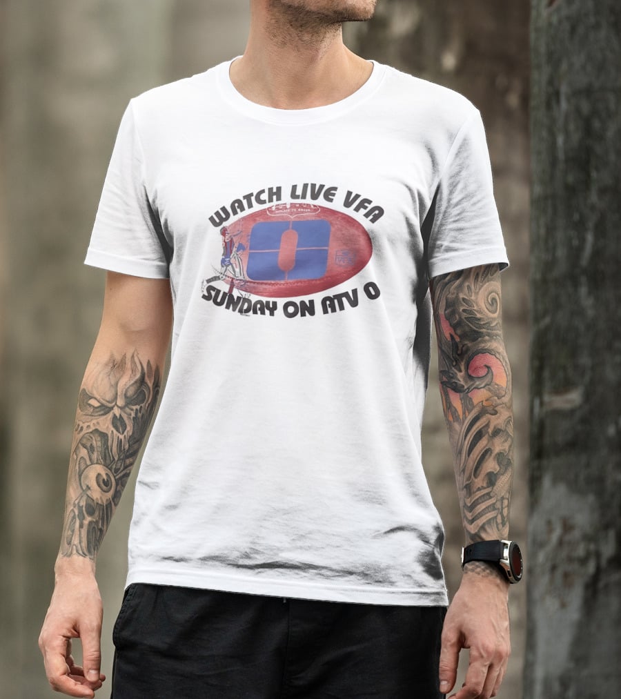 Live VFA Sunday On ATV 0 Football T-Shirt