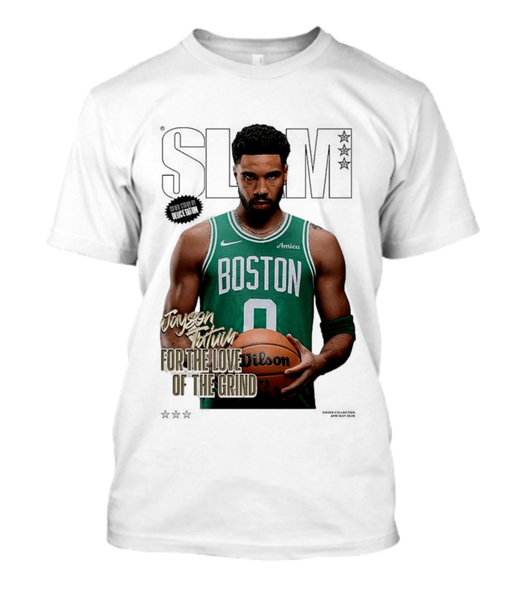 SLAM 261 Jayson Tatum Boston Celtics For The Love Of The Grind T-Shirt