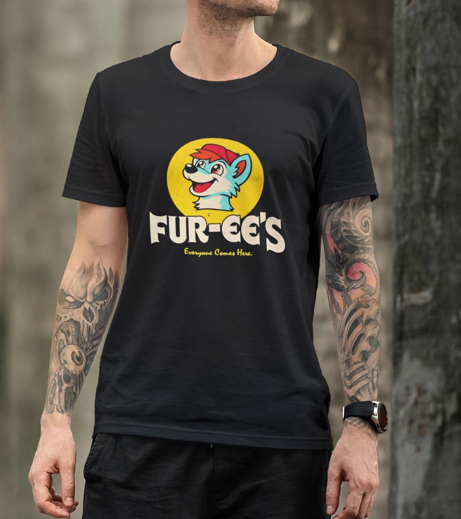 Fur EE's Everyone Comes Here Buc Ee's T-Shirt