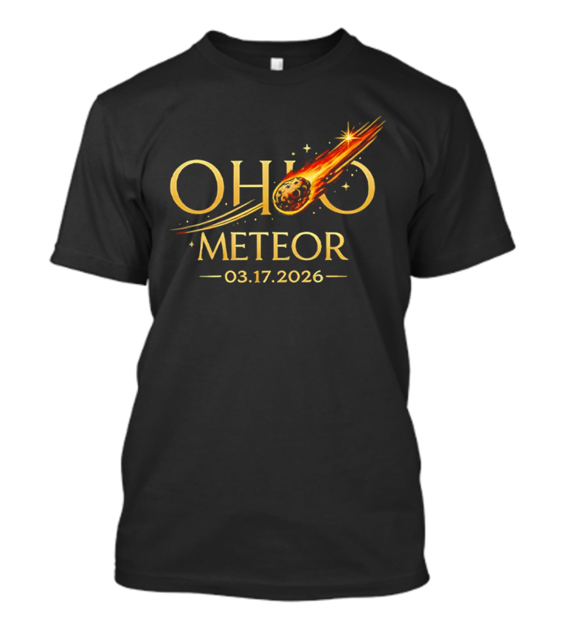 Ohio Meteor 03 17 2026 Impact Event Prediction T-Shirt