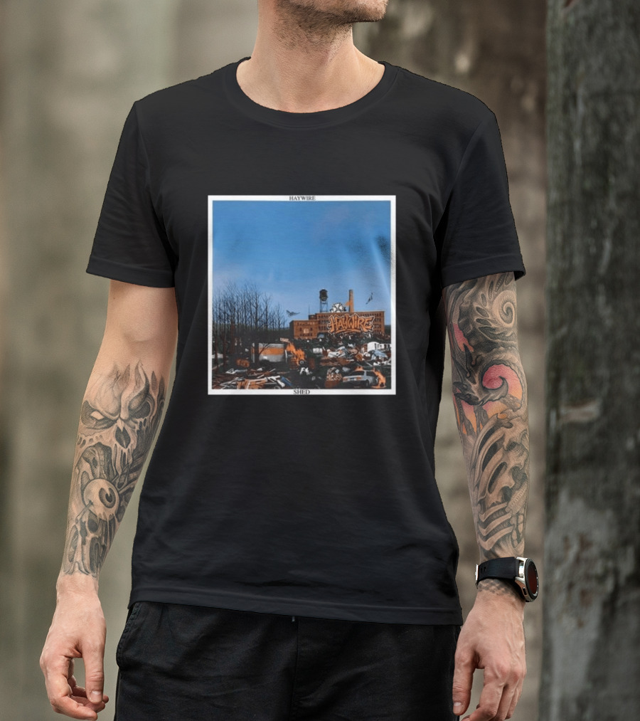 Haywire Is Your Friend Tour 2026 Shed Factory Urban Landscape T-Shirt