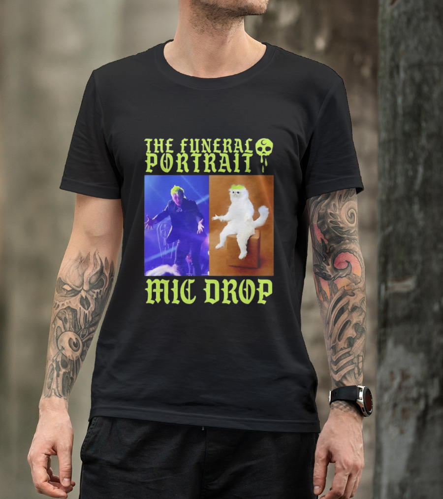The Funeral Portrait Mic Drop T-Shirt